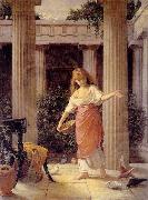 John William Waterhouse In the Peristyle oil